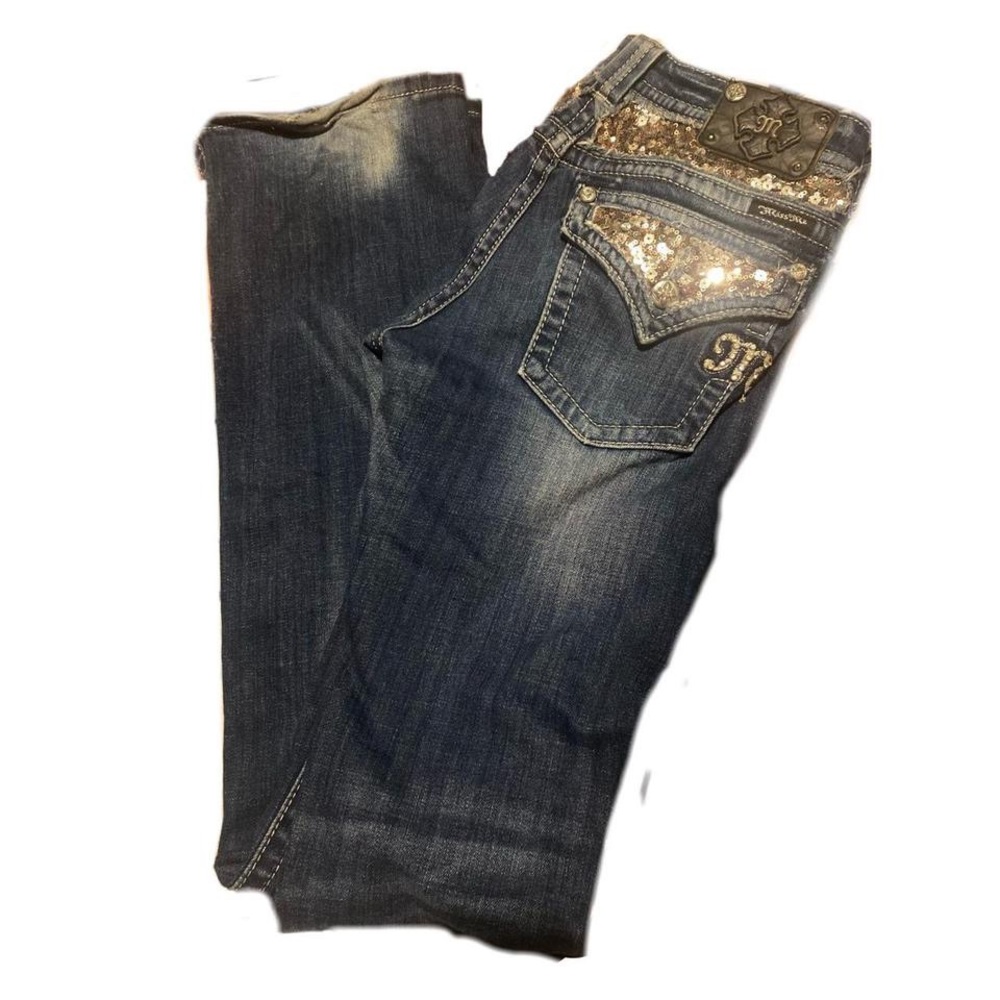 Y2K Miss me flared jeans.